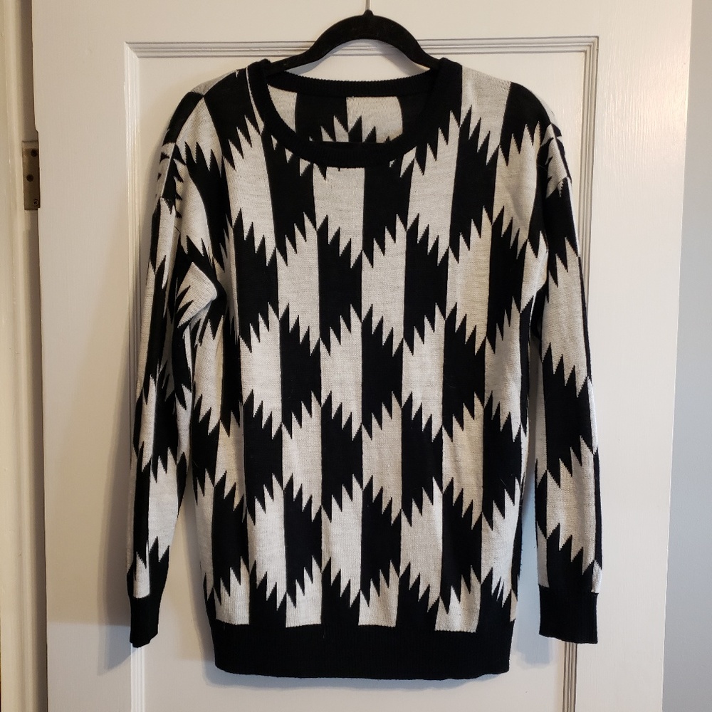 Geometric Sweater